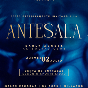 Entrada Jueves ANTESALA