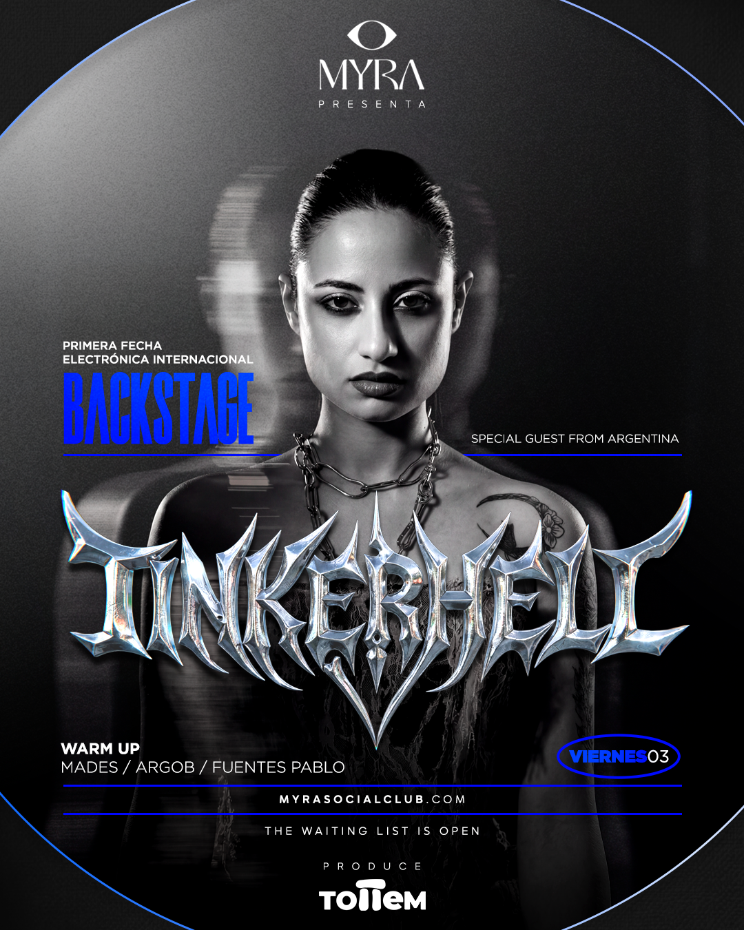 Entrada Viernes BACKSTAGE